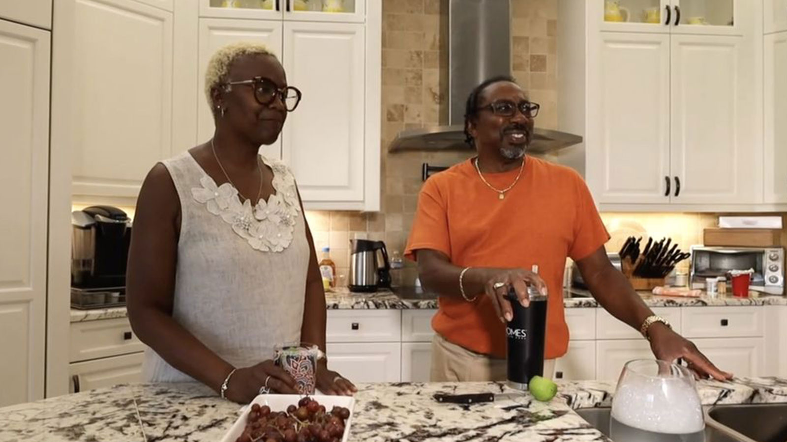 Katrinka Cox and her husband David are the only black homeowners in their gated Florida community