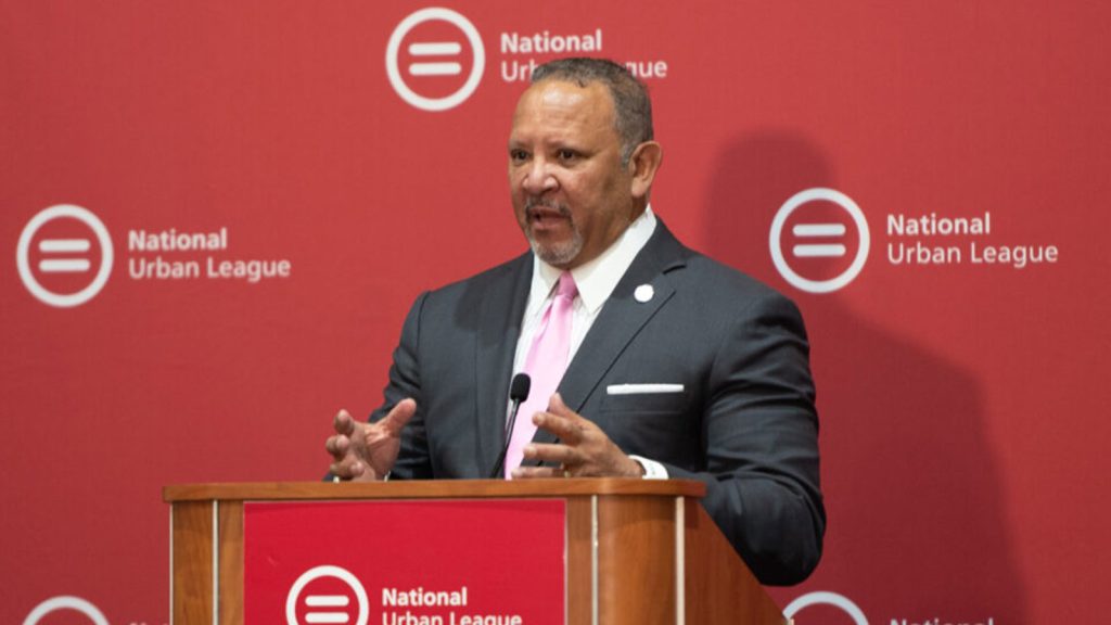 Marc Morial during the 2022 National Urban League Annual Conference held at the Walter E. Washington Convention Center in Washington, District of Columbia on Wednesday, July 20, 2022.