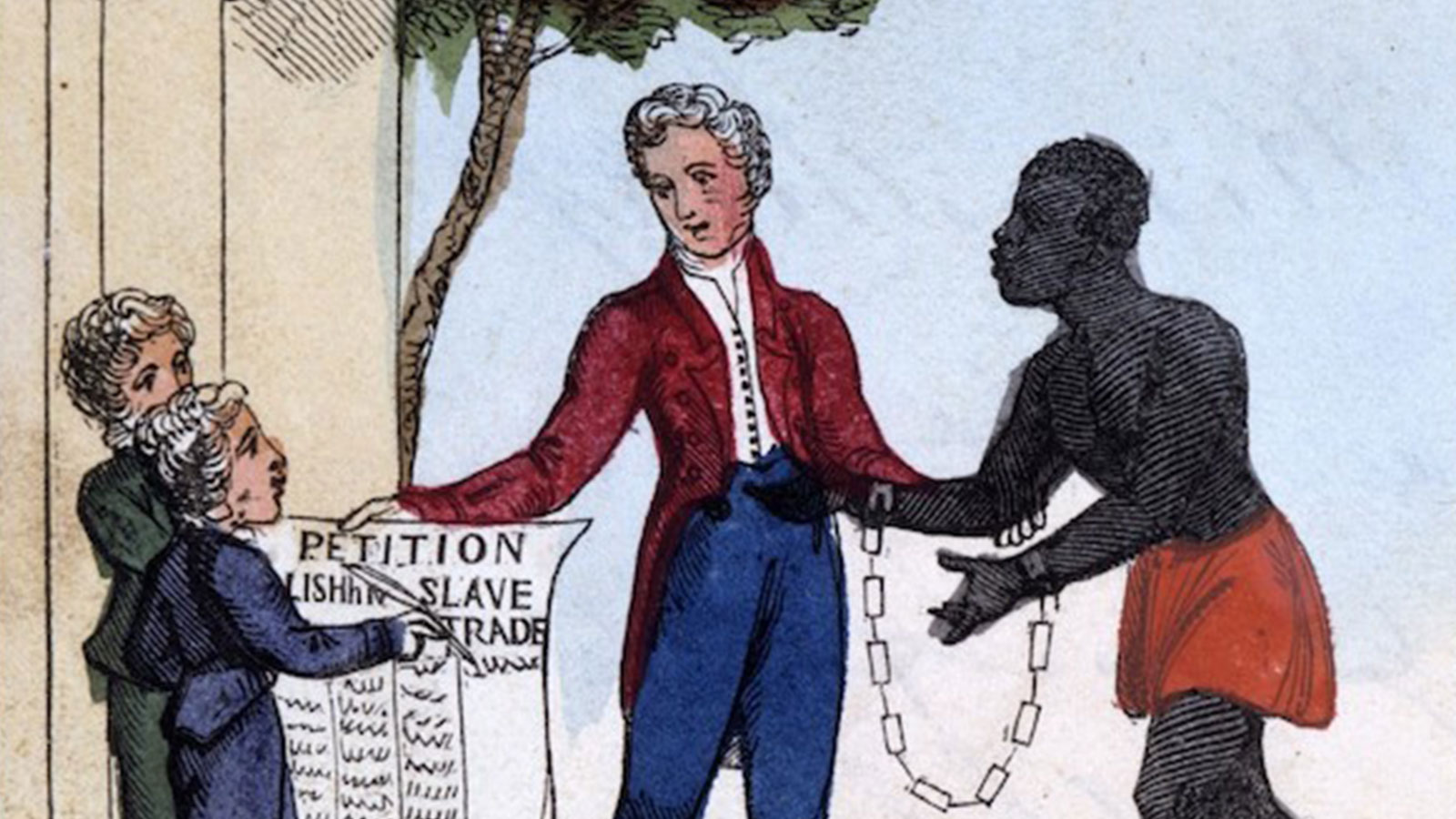 A 19th Century Abolitionist Movement drawing.
