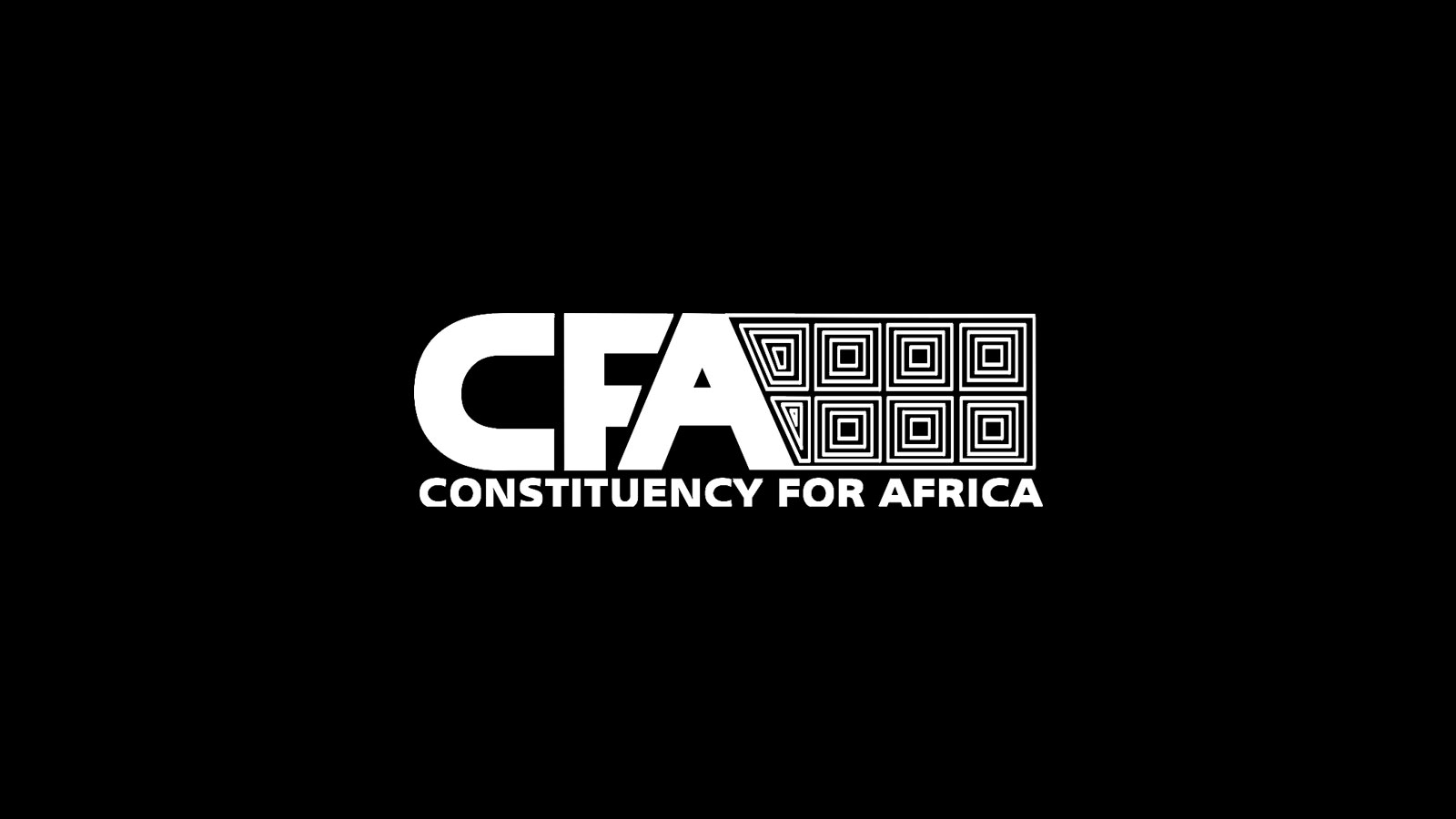 Constituency for Africa (CFA) Logo