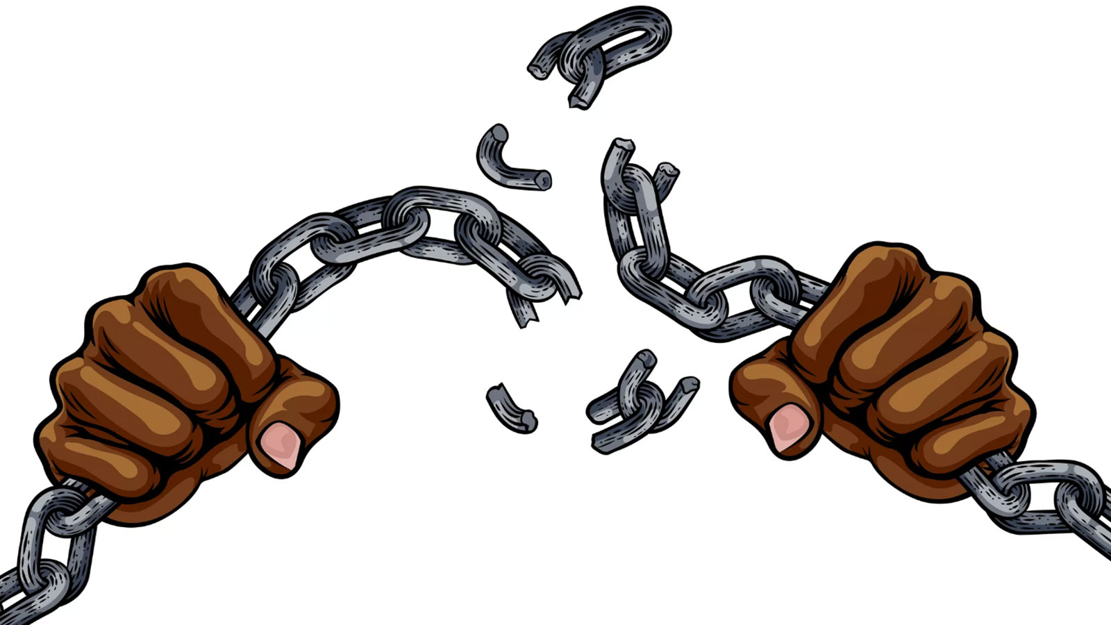 Broken Chains Illustration