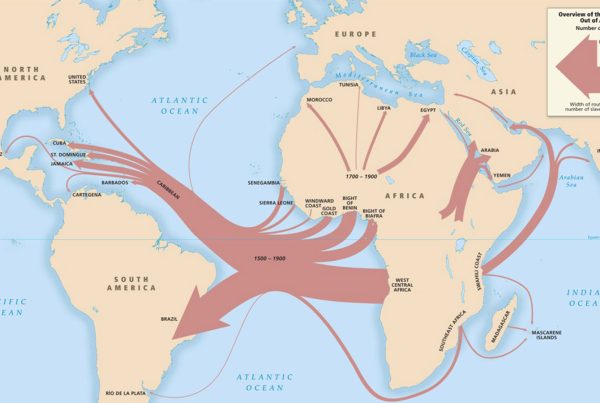 Overview of the slave trade out of Africa, 1500-1900. David Eltis and David Richardson, Atlas of the Transatlantic Slave Trade