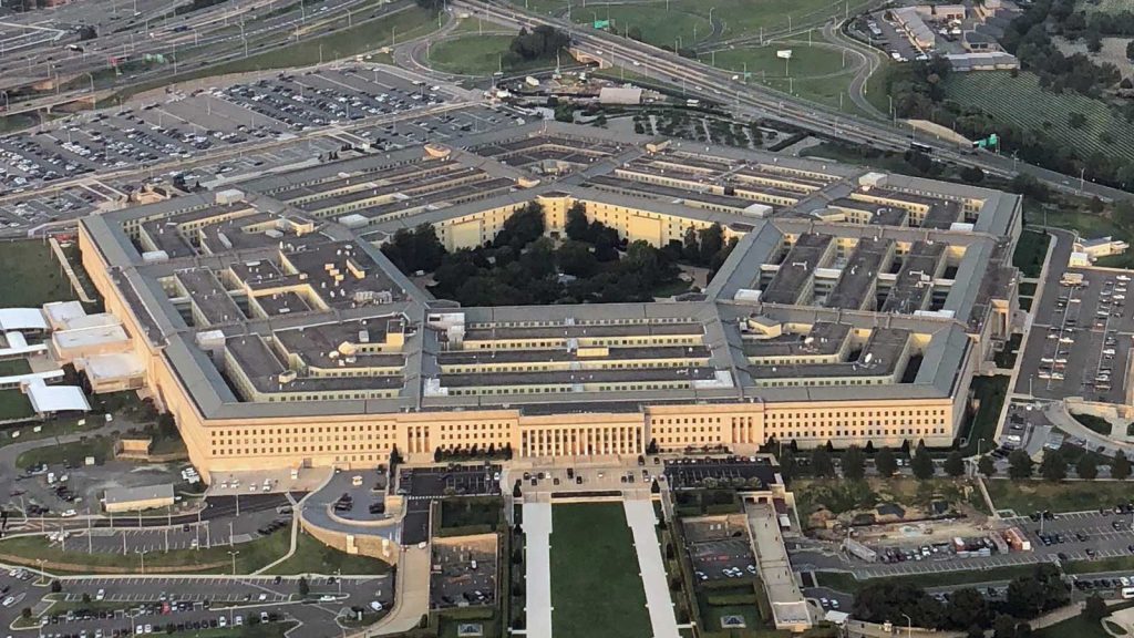 Photo of Pentagon from Wikimedia commons