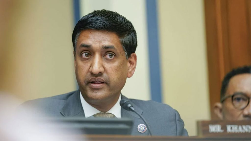 Rep. Ro Khanna, D-Calif., speaks on June 8, 2022 during a House Committee on Oversight and Reform hearing on gun violence on Capitol Hill in Washington, DC.