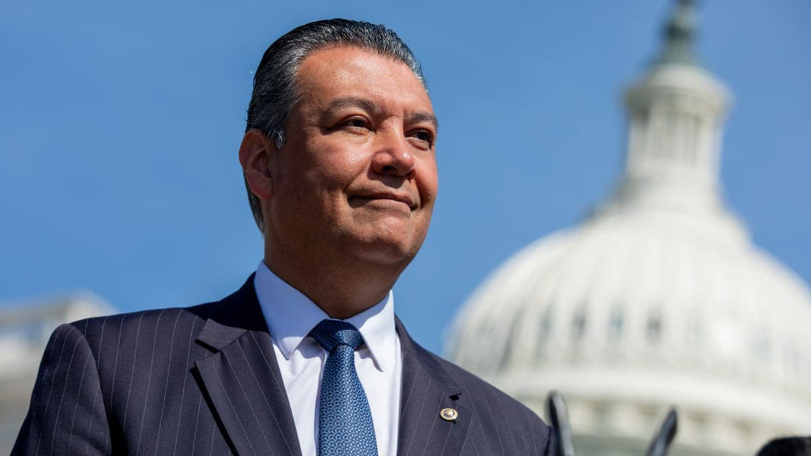 Sen. Alex Padilla, D-Calif., attends a press conference on the Americas Children Act on May 18, 2022 at the U.S. Capitol in Washington, D.C. 
