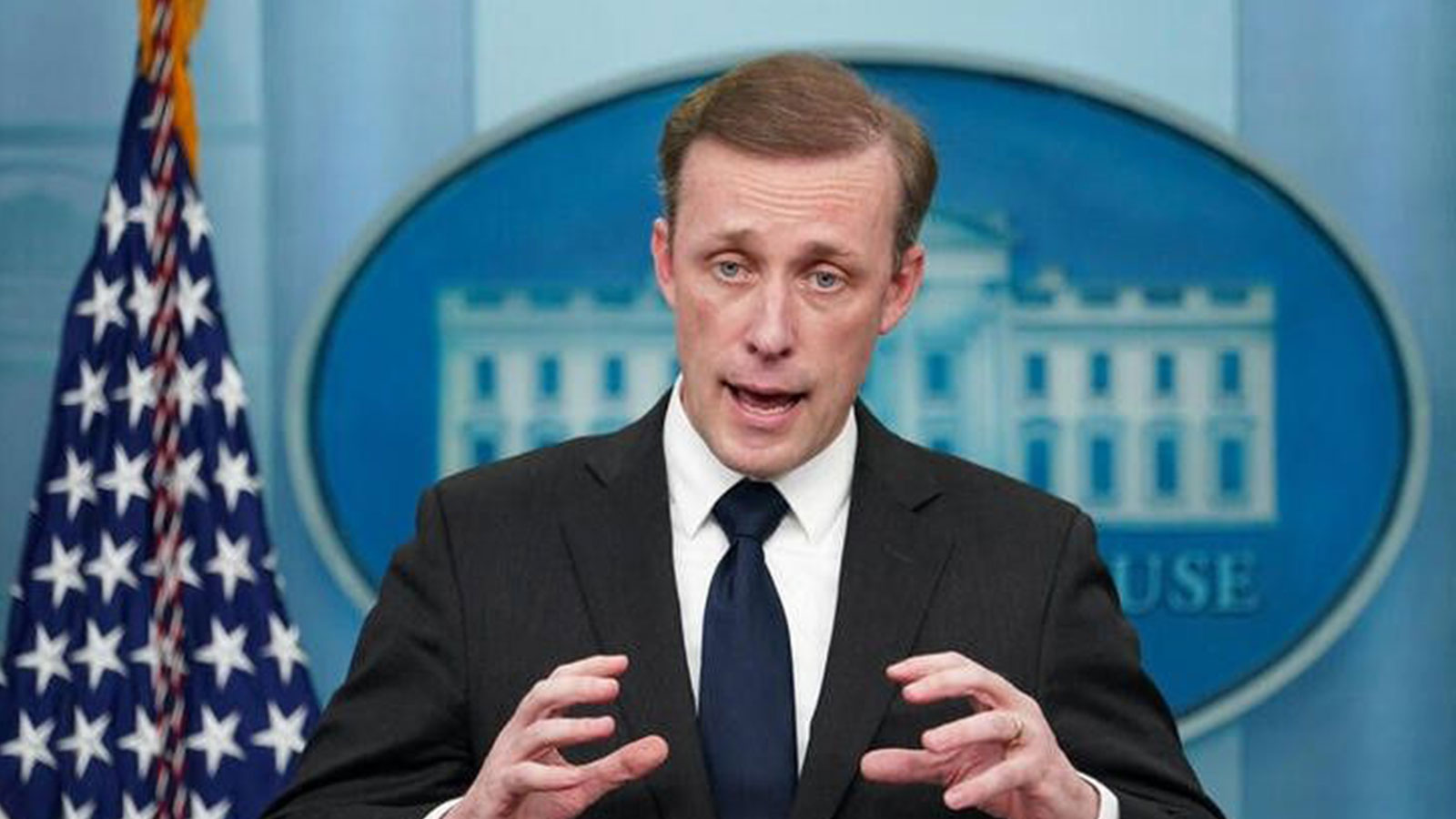 U.S. White House national security adviser Jake Sullivan speaks at a press briefing at the White House in Washington, U.S., December 12, 2022.