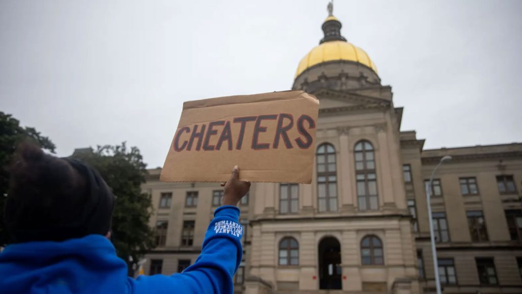 The capitol building in Georgia, one of the battleground states targeted by Heritage Action.