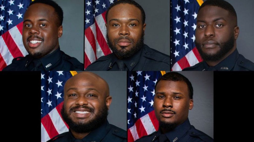 Memphis cops who bludgeoned and in effect murdered Tyre Nichols