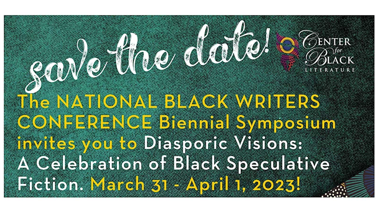 2023 National Black Writers Conference Biennial Symposium