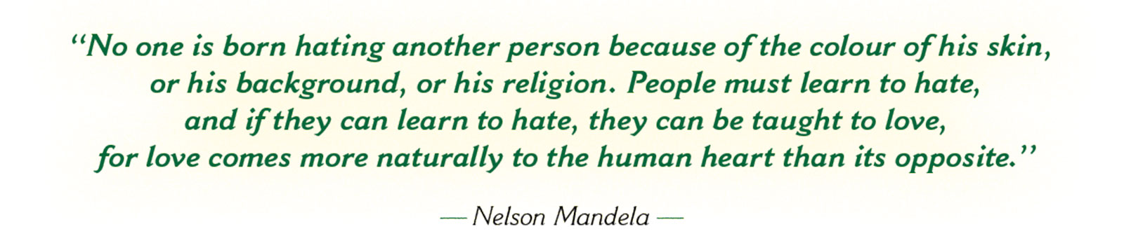 Mandela quote