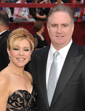 Leigh Anne Tuohy and husband Sean Tuohy are pictured at the 2010 Oscars, where The Blind Side was nominated for two awards, winning one.