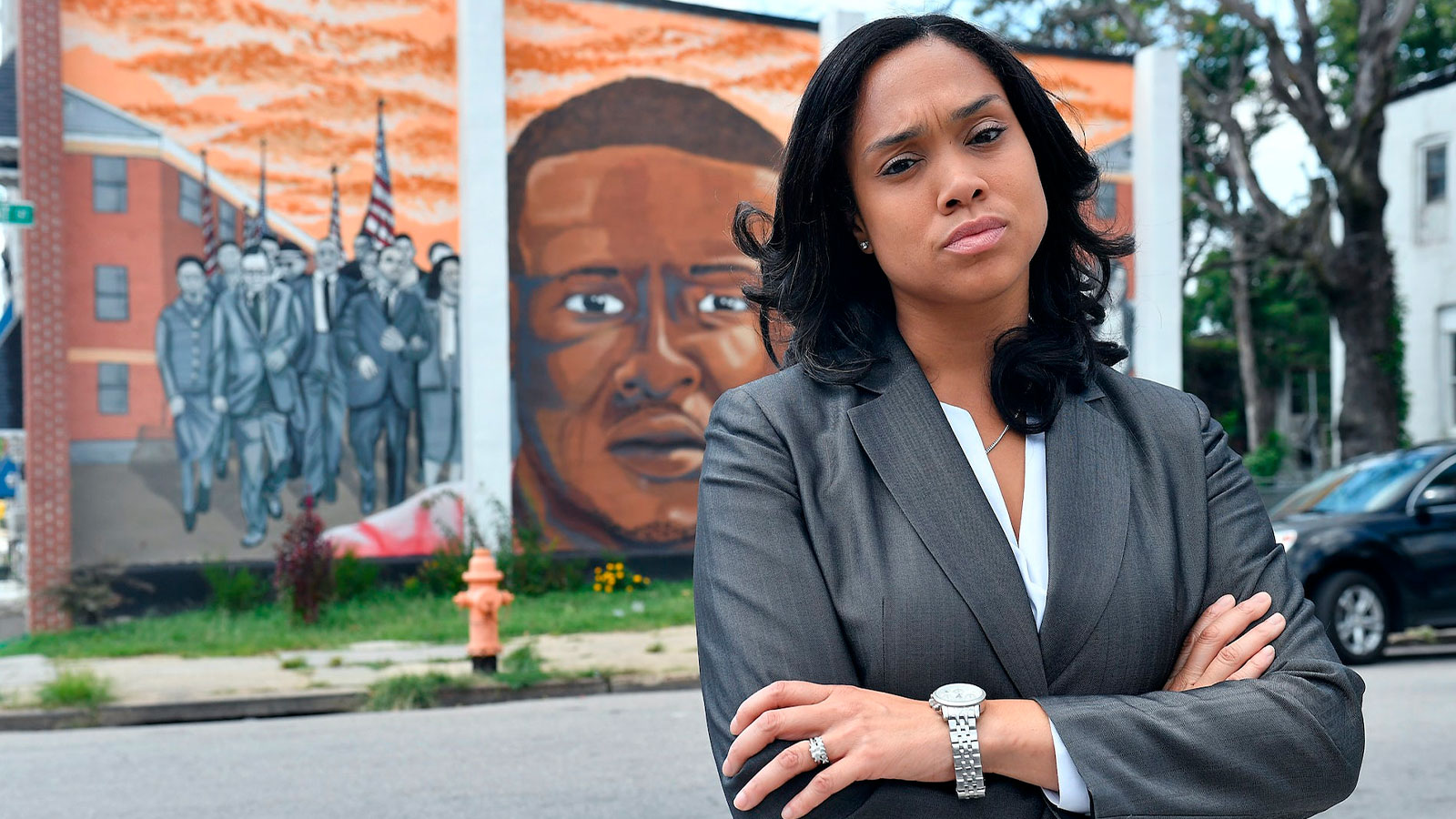 State’s attorney for Baltimore, Md., Marilyn J. Mosby answers media questions on Aug. 24, 2016.