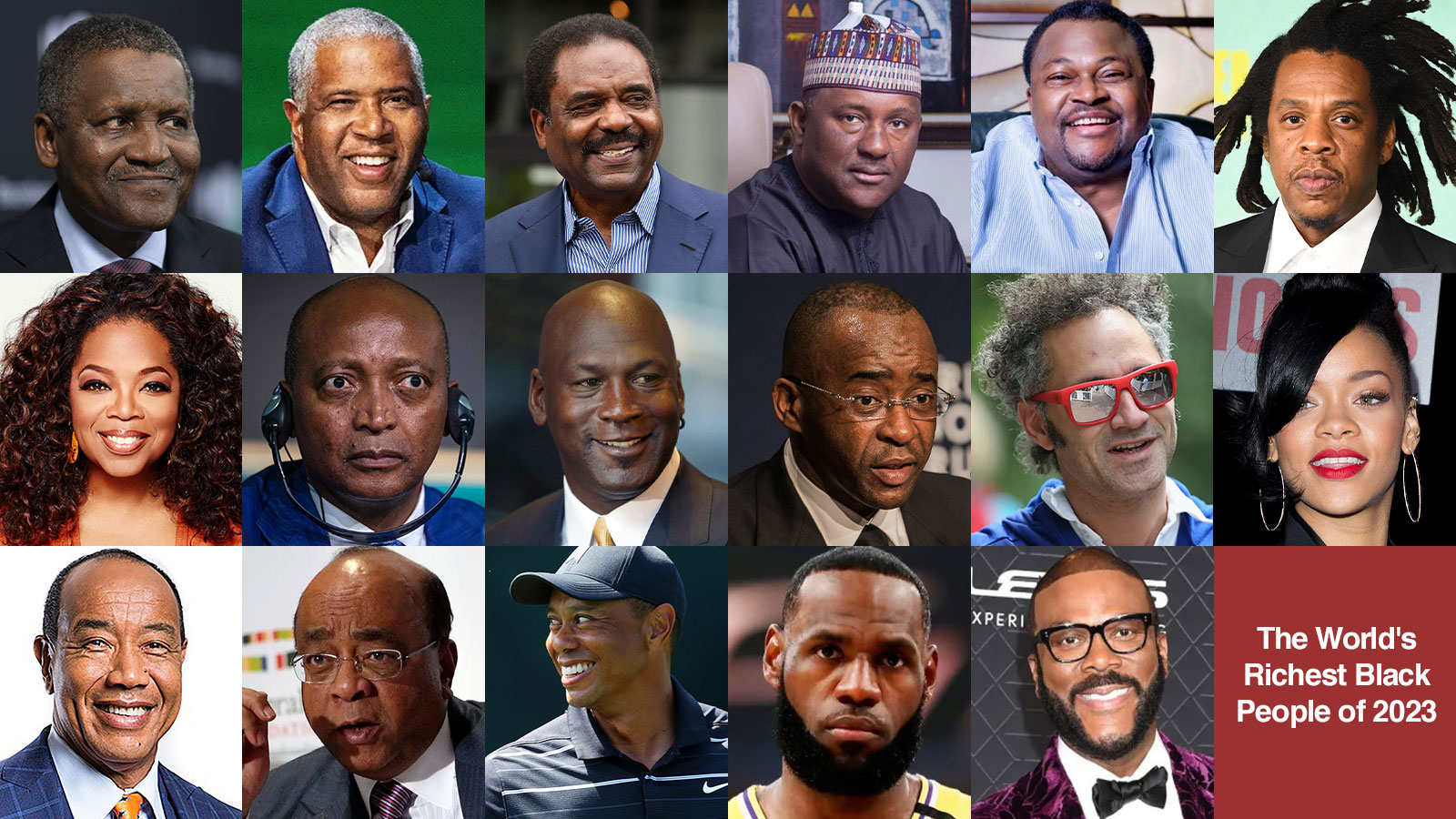 The world’s richest Black people of 2023