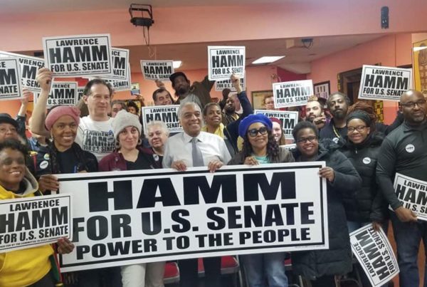 Lawrence Hamm to Run for U.S. Senate