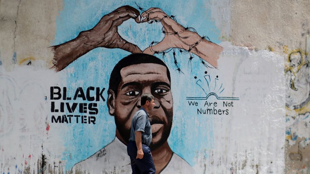 Black Lives Matter / George Floyd mural