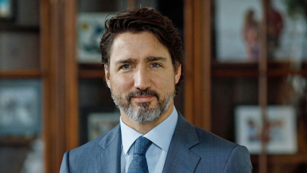 Official portrait of Canada Prime Minister Justin Trudeau.
