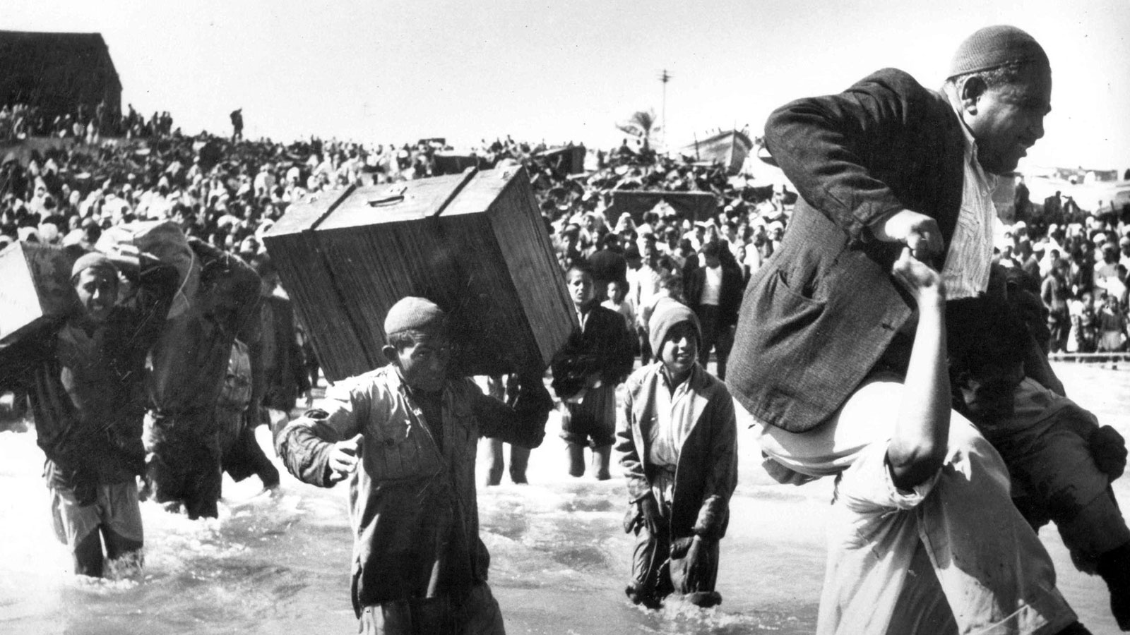 The 1948 Palestinian exodus, known in Arabic as Al Nakba, or the ‘catastrophe.’