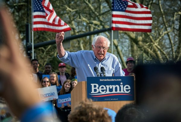Bernie Sanders, Rally at Pittsburgh University, Sunday April 14.