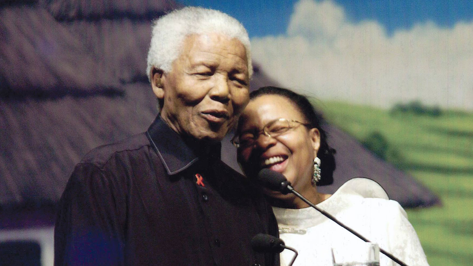 Mandela alongside Graça Machel at his 85th birthday party. "We had never done anything of this scale before," said Dr. Mandela of the event. "There were 500 people in that room and it took us a year to organize. We wanted to give my father a nice thank you gift for everything that he had done for us and wanted him to know that he was loved and appreciated by all of us.