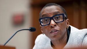 Crisis of leadership’: Claudine Gay speaking as president of Harvard during a congressional hearing into antisemitism on U.S. university campuses.