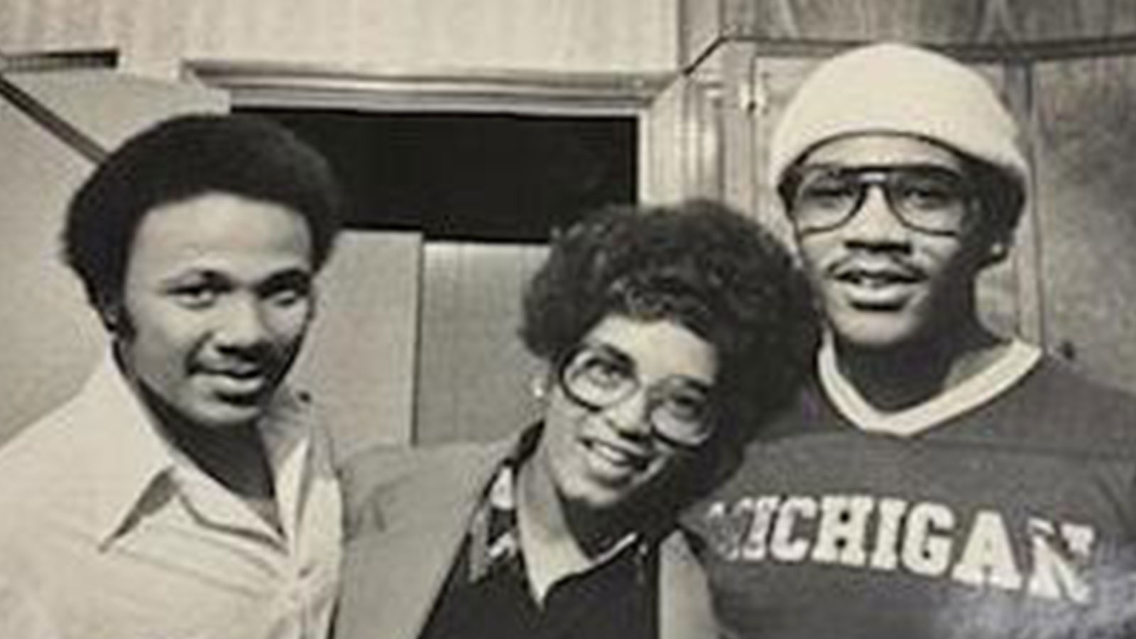 Journalist, Dr. Barbara Reynolds, with Martin Luther King III (left) and the now late Dexter Scott King (on right wearing hat) in their younger years.