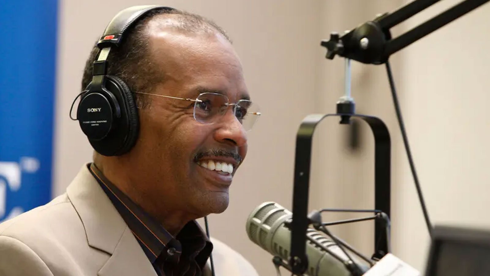 Mr. Madison in 2009 at SiriusXM, where his radio show aired Monday through Friday mornings on the Urban View channel. 
