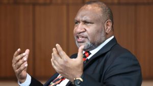 Papua New Guinea's Prime Minister James Marape