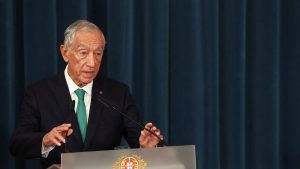 Portuguese President Marcelo Rebelo de Sousa.