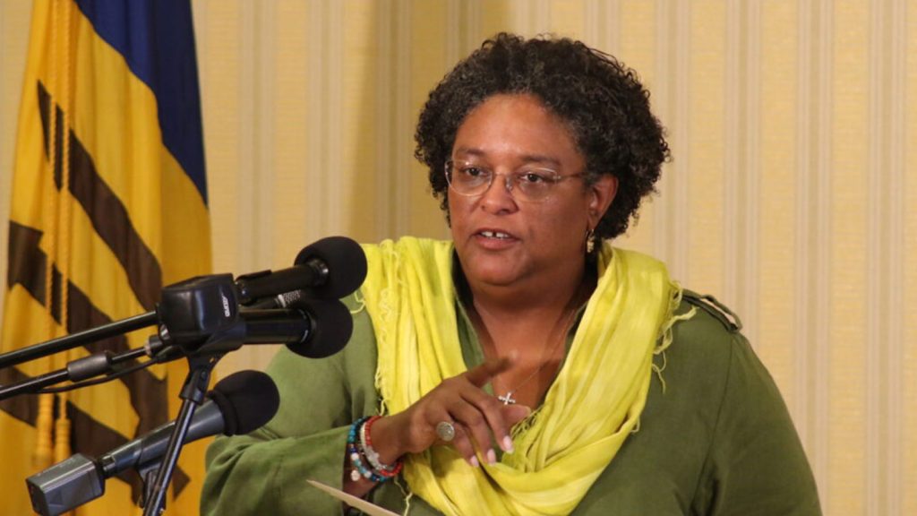 Barbados Prime Minister, Mia Mottley