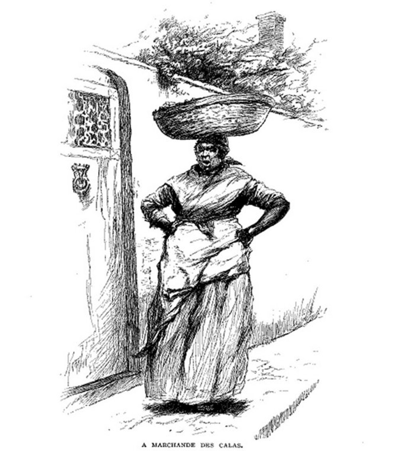 A Marchande des Calas (Calas vendor), 1886, Century Magazine