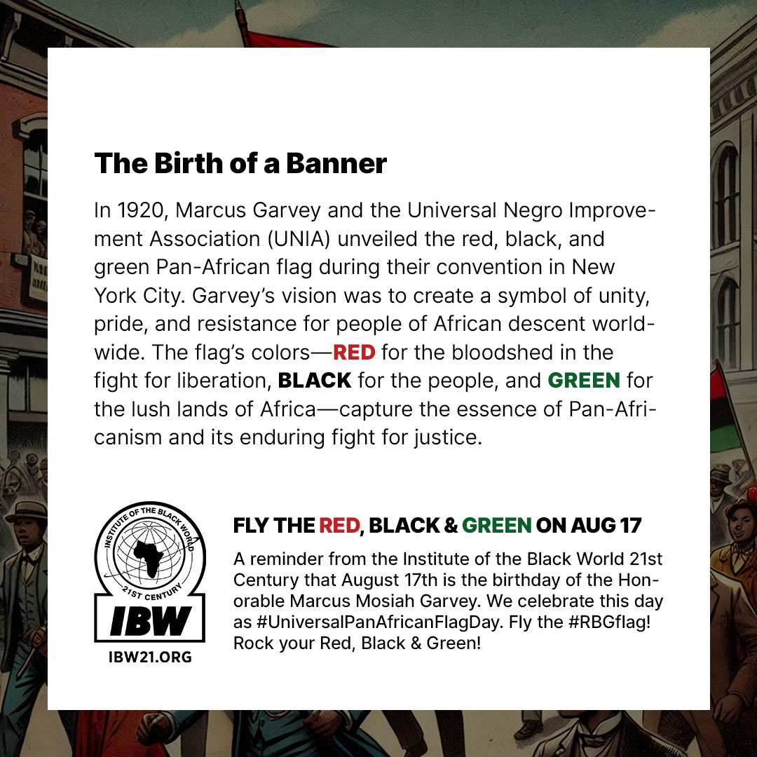 The Symbol of Unity: Unveiling the Pan-African Flag - The Birth of a Banner (IBW21)