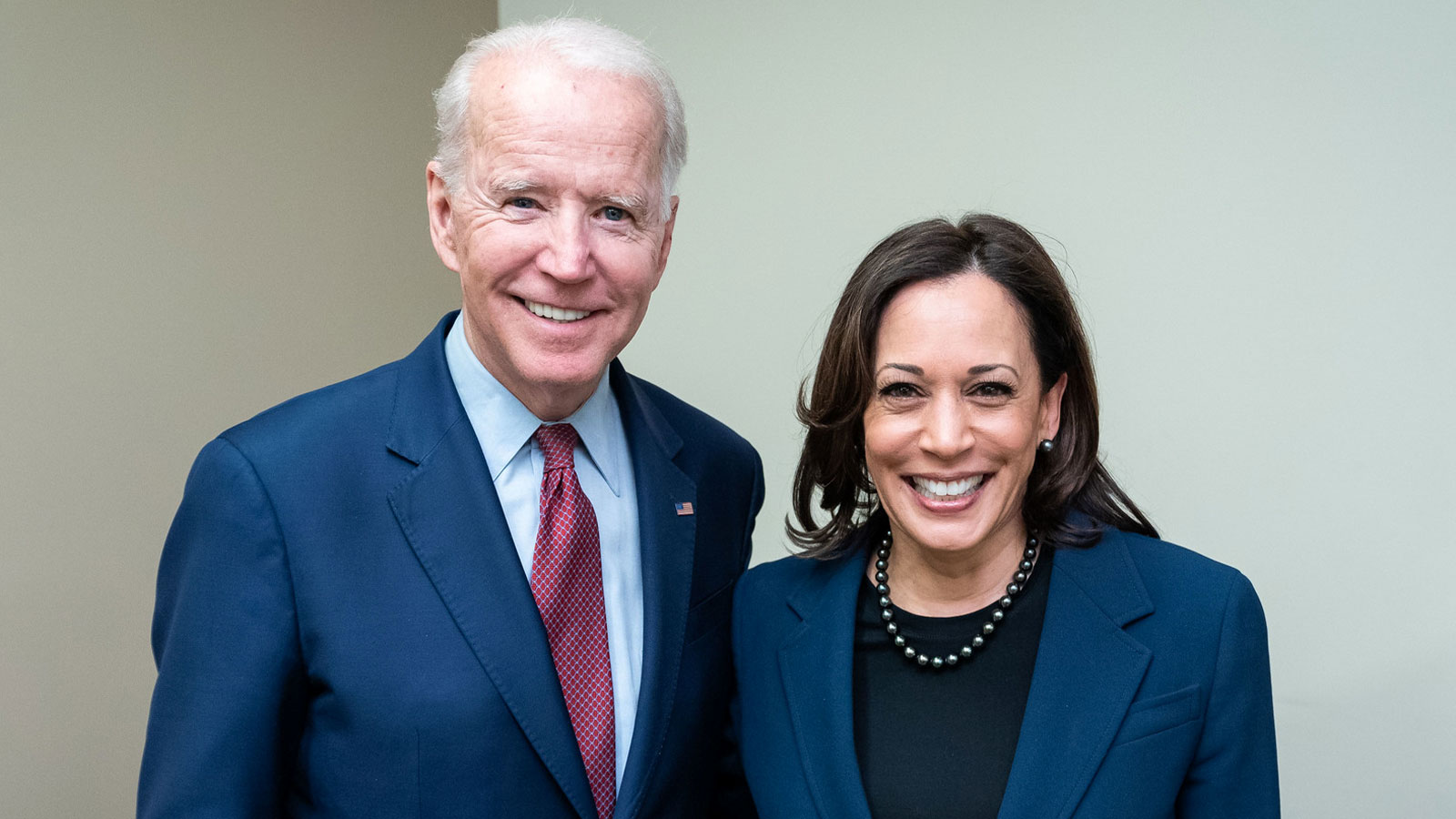 Joe Biden and Kamal Harris