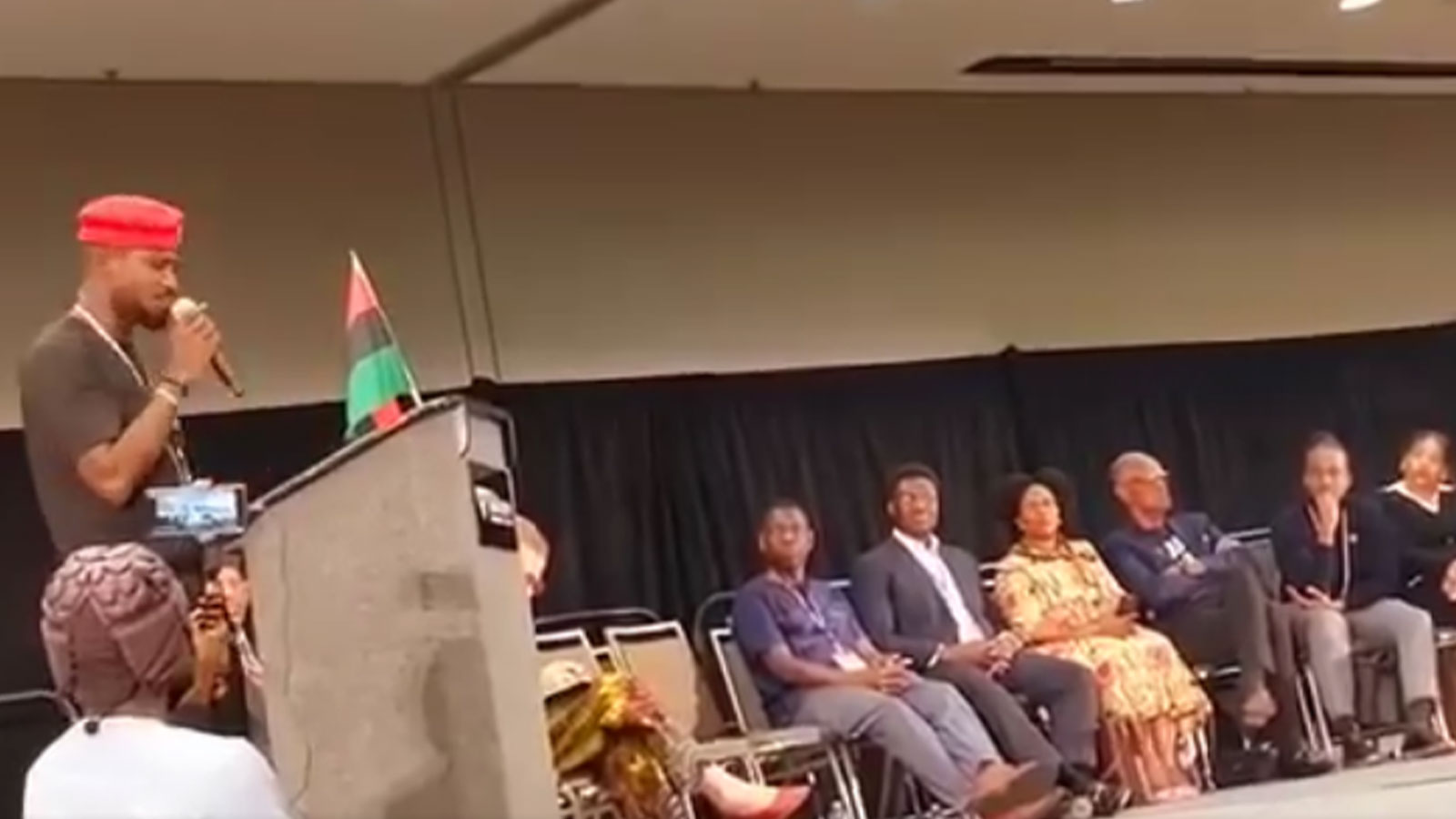 Bobi Wine delivered a memorable speech calling for African unity at the Black World Conference V, organized by IBW21 on April 21, 2023 in Baltimore, MD.