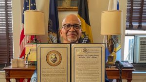 The city of Pittsburgh honors Rick Adams