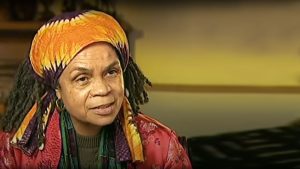 Screenshot History Makers Sonia Sanchez interview