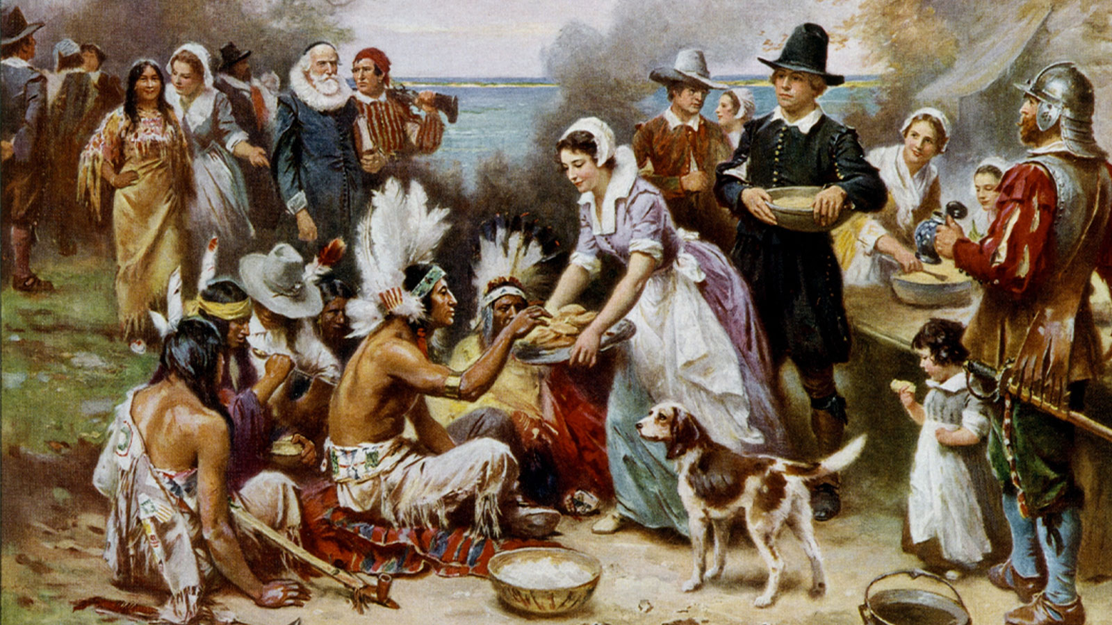 The first Thanksgiving