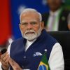 India’s Prime Minister Narendra Modi attends the third session of the G20 Leaders’ Meeting in Rio de Janeiro, Brazil, on Nov.19, 2024.