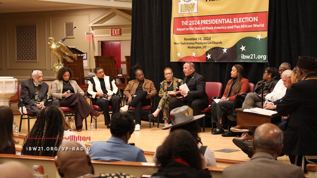 Vantage Point: Report Back from IBW's Town Hall Meeting on Presidential Election 2024