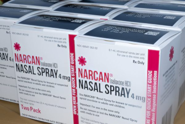 Photo: Narcan. Narcan is a prescription medication that is used to treat an opioid overdose.