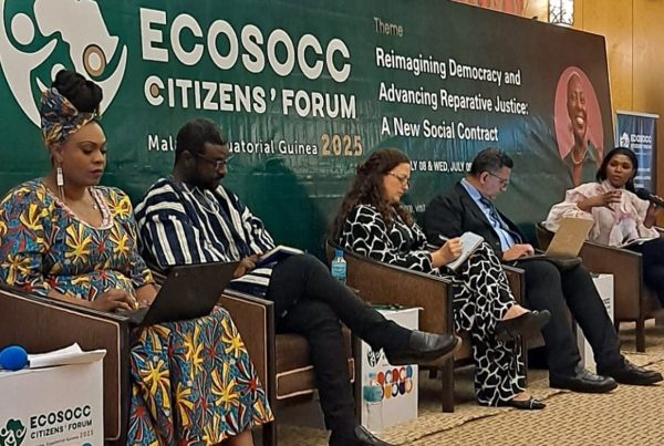 Kim Poole - African Union Fourth ECOSOCC African Citizens Forum