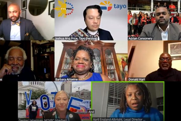 The Transformative Justice Coalition: 60th Anniversary of the Voting Rights Act – National TeleTown Hall, Aug. 6 2025