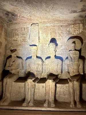 Temple at Abu Simbel (Dr. Brenda M. Greene)