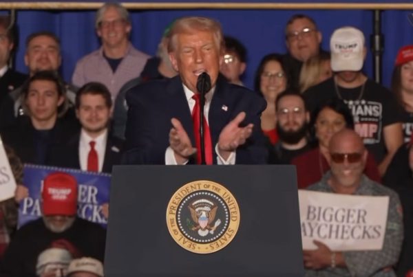 Screenshot: Donald Trump confirms shithole slur (Dec 2025)