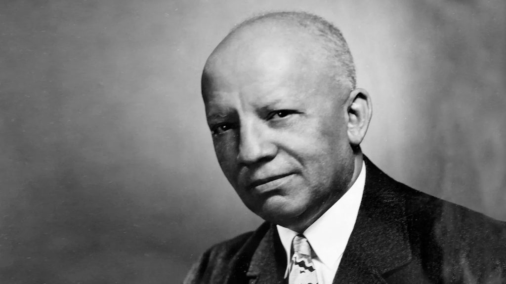 Dr. Carter G. Woodson (1875–1950). Image source: Library of Congress.