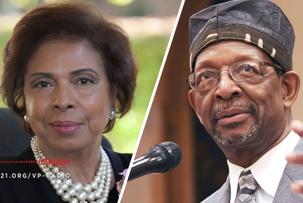 Vantage Point, Dr. Ron Daniels, aka “the Professor,” speaks with Dr. E. Faye Williams