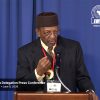 Dr. Ron Daniels speaks during the IBW/PAUD Cuba Delegation press conference at the National Press Club in Washington, DC, on June 9, 2026.
