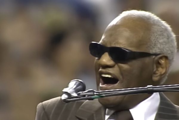 Ray Charles singing America the Beautiful