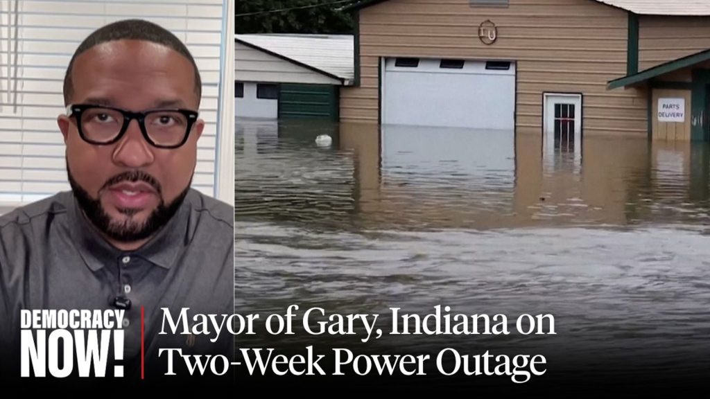 Gary Mayor Eddie Melton discusses the storm’s impact, the prolonged blackout and calls to strengthen the city’s electrical infrastructure.