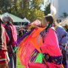 Participants at an Indigenous Peoples Day celebration in Berkeley, California