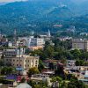 Aerial view of Pétion-Ville, Haiti